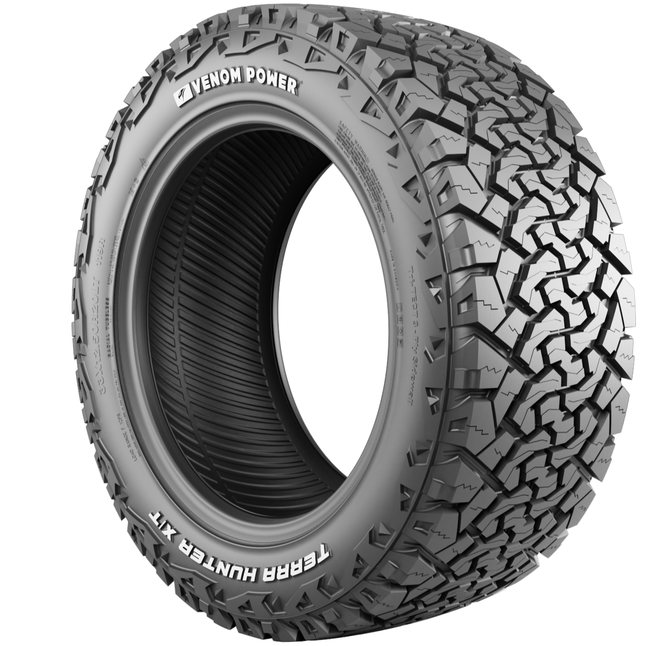 Venom Power Terra Hunter X/T Tire – LT35X13.50R22 Load E (10 Ply) – Brand New Extreme Terrain