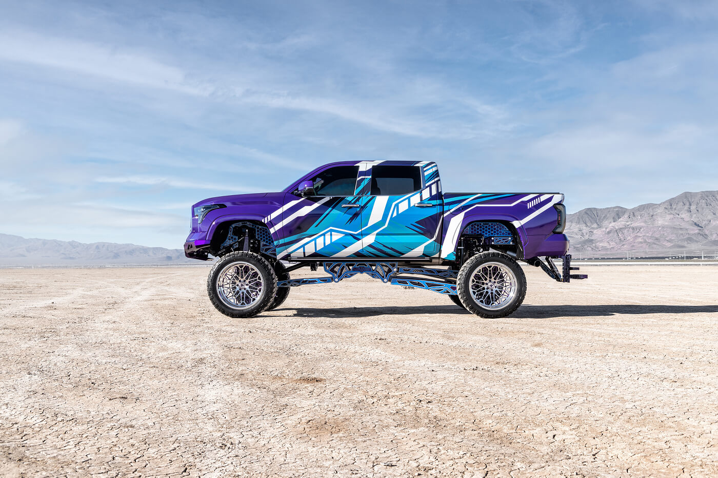 Christopher Butler's Never Satisfied 2025 Tundra on 40x15.50R26 Terra ...