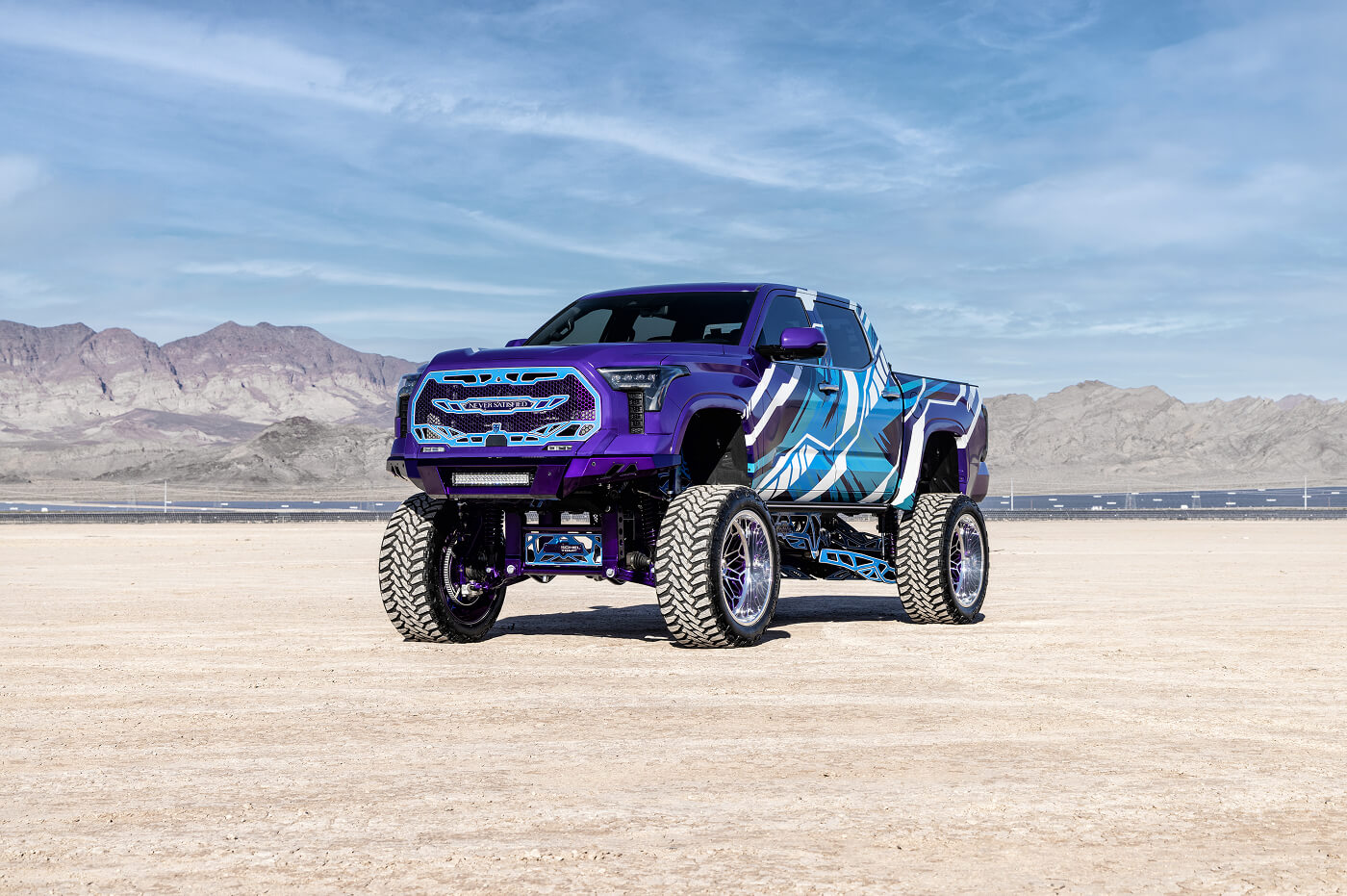 Christopher Butler's Never Satisfied 2025 Tundra on 40x15.50R26 Terra ...